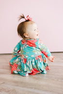 SALE After the Rain 3/4 Sleeve Twirl Bodysuit