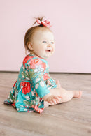 SALE After the Rain 3/4 Sleeve Twirl Bodysuit