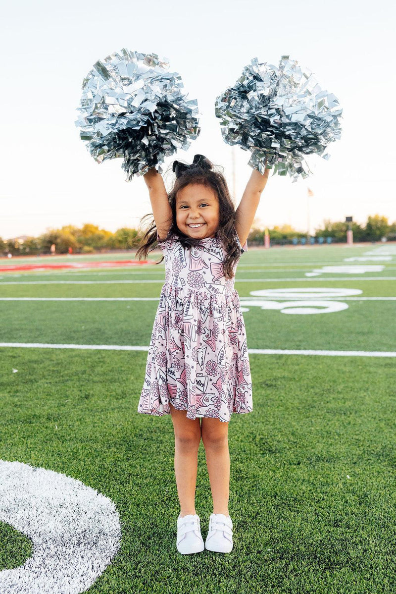 SALE Cheer S/S Pocket Twirl Dress