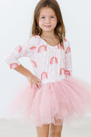 SALE Fun & Flowers 3/4 Tutu Leotard