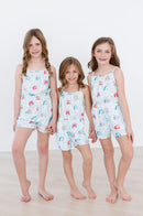 SALE Rainbow Grooves Strappy Play Romper