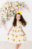 SALE Sunflower S/S Pocket Twirl Dress