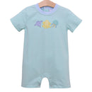 Sea Life Romper | Baby Boy Ocean Outfit | Boutique Summer Romper