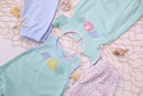 Sea Life Bubble Romper | Baby Boy Ocean Outfit | Boutique Summer Bubble
