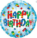 18" Building Blocks Balloon