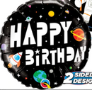 18" Space Birthday Balloon