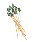 Christmas Tree Party Picks (25pc) for Cupcakes, Appetizers & Cocoa