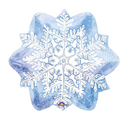 18" Snowflake Foil Balloon - Perfect for Frozen or Winter Wonderland Party
