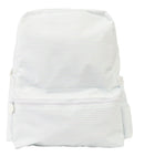 Apple of My Isla Light Blue Stripe Wipeable Large Backpack | Kids School Backpack | Bossier City, LA