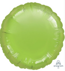 17" Lime Green Round Balloon