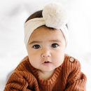 LUXE FUR POM: oatmeal