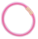 Kids Hot Pink Glitter Large Tube Bracelet