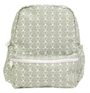 Apple of My Isla Sage Floral Wipeable Large Backpack | Personalized Kids School Backpack | Bossier City, LA