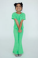 Seafoam Green Scrunchy Pocket Tee