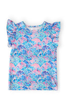 Seaside Shells S/S Ruffle Tee