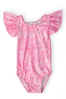 Shine Bright S/S Flutter Sleeve Leotard
