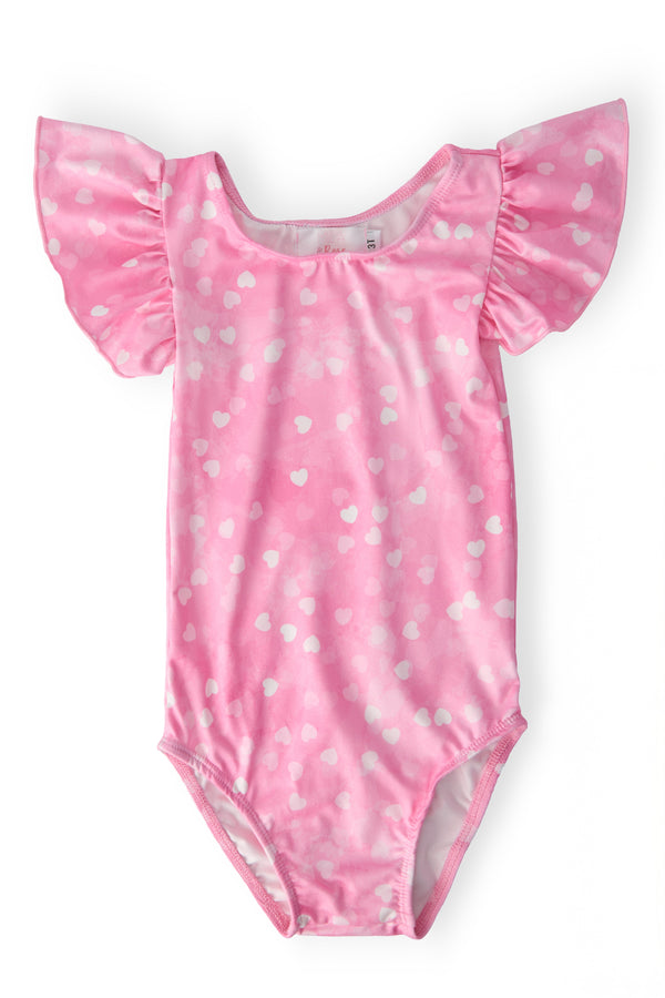 Shine Bright S/S Flutter Sleeve Leotard