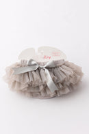 SALE Silver Glitter Ruffle Tutu Bloomer