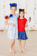 Star Bright Ruffle Twirl Skort