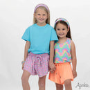 Confetti Stars Butterfly Flowy Short