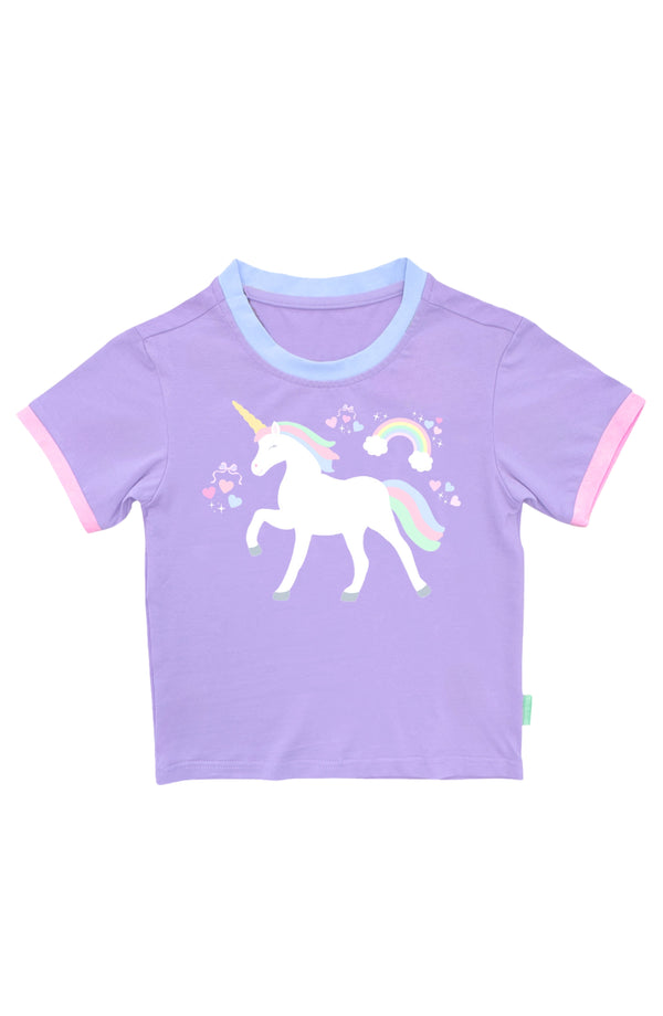 Rainbow Unicorn T-Shirt (Girls)