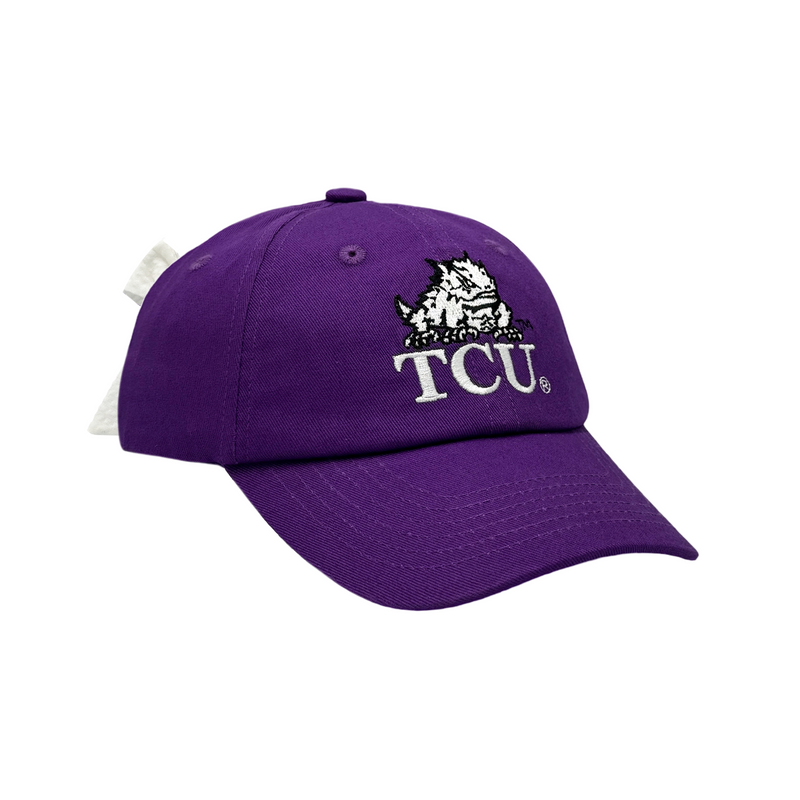Officially Licensed TCU Bow Baseball Hat (Youth)