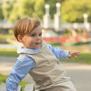 Oliver Overalls in King's Way Khaki Corduroy