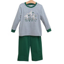 Mallard Embroidered Boys Pant Set | Duck Hunting Boutique Outfit | Bossier City, LA