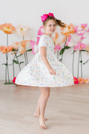 SALE Tied in Love S/S Pocket Twirl Dress