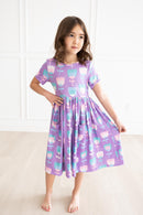 SALE Too Cool Tulips S/S Pocket Twirl Dress