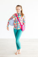 SALE Turbo Teal Active Legging