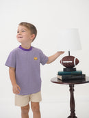 Fan Zone Crew Tee- Purple
