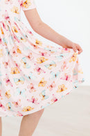 Butterfly Kisses S/S Pocket Twirl Dress