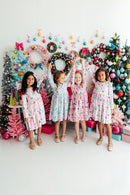 Very Merry L/S Pocket Twirl Dress