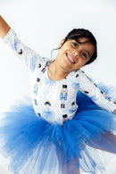 Waltz of the Snowflakes 3/4 Tutu Leotard