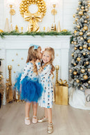 Waltz of the Snowflakes L/S Pocket Twirl Dress