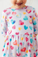 Watercolor Kisses Wide Leg Jumpsuit