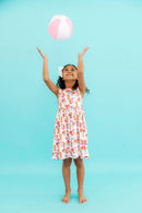Watercolor Mermaids Tank Twirl Dress