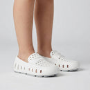 Kids Prodigy Bright White Harbor Mist Gray Loafers