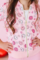 SALE You Make Me Happy Satin Jacket