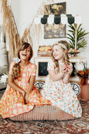 SALE You're a Peach S/S Pocket Twirl Dress
