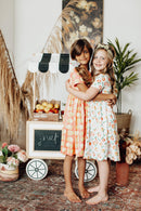 SALE You're a Peach S/S Pocket Twirl Dress