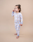 Bamboo Two Piece Set | Chickens & Flowers