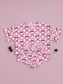 Shorts Set | Cherry Bow