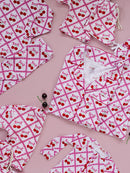 Bamboo Women's Pajamas | Cherry Bow