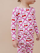 Bamboo Two Piece Set | Cherry Bow