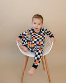 Bamboo Two Piece Set | Checker Blaze