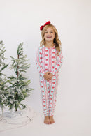 Bamboo Two Piece Set | Retro Candy Cane