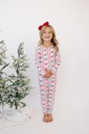 Bamboo Two Piece Set | Retro Candy Cane