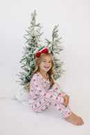 Bamboo Two Piece Set | Retro Candy Cane